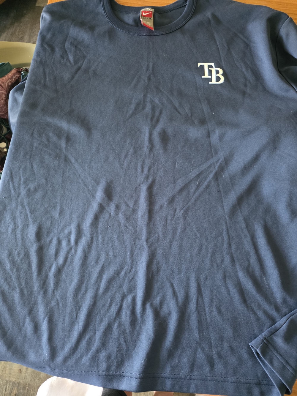 Nike Navy Blue TB Short Sleeve Tee